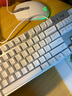 羅技（Logitech） K835電競游戲機械鍵盤(pán) G102二代游戲鼠標 有線(xiàn)游戲鍵盤(pán)鼠標套裝 84鍵TTC軸宏編程辦公鍵鼠套裝 K835白色紅軸+G102白色+大桌墊 曬單實(shí)拍圖