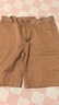 龍牙隱之風(fēng)瀾水洗棉質(zhì)短褲夏季休閑新款薄款男戶(hù)外短褲多口袋推薦 砂石棕 M 175/84B 曬單實(shí)拍圖