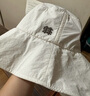 KOLON SPORT/可隆漁夫帽 女子戶(hù)外寬帽檐可造型防曬UPF50+戶(hù)外遮陽(yáng)帽 LKCA5MT910-CR 淡鵝黃 56 曬單實(shí)拍圖