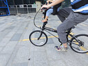 大行（DAHON）D6折疊自行車20英寸6速入門級折疊車成人學生通勤休閑單車KBC061 麗面黑 曬單實拍圖