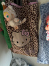野獸派家居Hello Kitty燙鉆托特包女士單肩包購物斜挎包 Kitty燙鉆托特包 經(jīng)典豹紋 曬單實(shí)拍圖