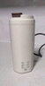 摩飛電器（Morphyrichards）【全新升級】燒水杯奶泡杯家用打奶泡器牛奶打發(fā)器電動(dòng)咖啡攪拌加熱便攜式燒水壺MR6066 0.3L 椰奶白 曬單實(shí)拍圖
