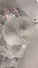 憶壺茶涼水杯玻璃帶把手家用待客辦公室耐熱高硼硅泡茶果汁杯6只套裝 曬單實拍圖