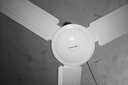 艾美特（AIRMATE）吊扇電風(fēng)扇家用客廳1.4米56吋樓頂扇大風(fēng)力吸頂電風(fēng)扇工業(yè)工廠宿舍銅芯電機(jī)風(fēng)扇 帶調(diào)速器 FZ5613 曬單實(shí)拍圖