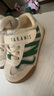 泰蘭尼斯秋季童鞋女寶寶學(xué)步鞋軟底機能鞋嬰兒鞋子男童透氣面包鞋白綠20碼 曬單實(shí)拍圖
