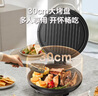 蘇泊爾（SUPOR）電餅鐺家用 電餅檔雙面加熱煎餅鍋 煎烤機烙餅鍋三明治機 加大加深 早餐機烤肉獨立控溫 JJ30A645 曬單實拍圖