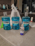 李施德林(Listerine)精油漱口水冰藍(lán)勁爽清新口氣深層清潔500mL*3減少細(xì)菌 曬單實(shí)拍圖