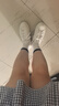 無(wú)印良品（MUJI）男女通用不易疲勞不易沾水運動(dòng)鞋無(wú)性別男款女款小白鞋帆布鞋鞋子 米白色 36 /230mm（尺碼偏大拍小一碼） 曬單實(shí)拍圖