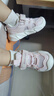 巴布豆童鞋女童亮燈鞋夏季透氣網(wǎng)鞋寶寶學(xué)步鞋103352145櫻花粉26 曬單實(shí)拍圖