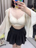 草本初色孫怡同款內(nèi)衣女夏薄款涼感文胸罩聚攏小胸細(xì)肩帶 肌膚粉 【草本初色孫怡同款】 XL 【111-130斤】 曬單實(shí)拍圖