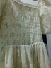 瑜尚臻品 茶歇法式刺繡碎花連衣裙女夏蕾絲拼接氣質(zhì)收腰絕美溫柔初戀長(cháng)裙 連衣裙【藍色 S】 曬單實(shí)拍圖