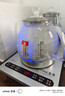 FUNORK全自動(dòng)上水電熱水壺電茶壺泡茶專(zhuān)用燒水器茶臺燒水壺一體機茶桌茶幾嵌入式茶具 蒸茶款不銹鋼色（37x20cm） 曬單實(shí)拍圖