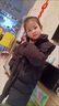 G.DUCKKIDS小黃鴨女童羽絨棉服長款冬裝兒童棉衣加厚外套保暖中大童女孩棉襖 A270 紅色 120 尺碼5~6歲【110-120cm】cm 曬單實拍圖