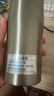 虎牌（TIGER）不銹鋼保溫杯MJA-B036-XCT不銹鋼色360ML教師禮品中秋送禮 曬單實(shí)拍圖