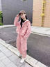 Dudant國際品牌女童工裝套裝春秋2025新款衣服兒童大童秋裝運(yùn)動(dòng)休閑穿搭 F23粉色 120 cm 曬單實(shí)拍圖