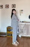 另約德絨睡衣女春秋款長(cháng)袖簡(jiǎn)約時(shí)尚2026新款薄絨少女生大碼冬天家居服 9917MI 米黃色 L 曬單實(shí)拍圖