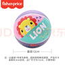 費雪（Fisher-Price）兒童玩具球12cm 小皮球拍拍球幼兒園橡膠籃球粉紫生日禮物禮品 曬單實(shí)拍圖