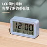 得力（deli）兒童節(jié)禮物多功能電子鬧鐘兒童臥室床頭鐘學(xué)生專用起床神器開(kāi)學(xué)必備藍(lán) LE102開(kāi)學(xué)必備禮物開(kāi)學(xué)季 曬單實(shí)拍圖