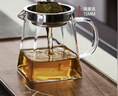 憶壺茶玻璃公道杯帶茶漏過濾網(wǎng)高硼硅分茶器小青柑泡茶具茶杯耐熱茶濾 曬單實拍圖