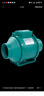 綠島風(fēng)（Nedfon）DJT15-45-DS斜流管道風(fēng)機6寸強力增壓抽風(fēng)機廚房油煙排氣扇衛生間 曬單實(shí)拍圖