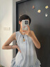 社前超好看鑲鉆kitty貓鏡子適用蘋果16pro/16promax女款手機殼iPhone15Pro新款14promax保護殼13可愛 【簡潔白+滿屏kitty貓】立體大臉KT貓 蘋果16ProMax 曬單實拍圖