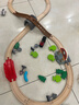 Hape火車(chē)軌道多套組合帶電動(dòng)火車(chē)頭男女孩生日禮物禮物 曬單實(shí)拍圖