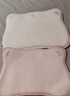 EVEBABY嬰兒枕頭云片枕0-6-12個月以上幼兒寶寶枕頭0-1-3歲新生兒童枕頭 喵喵枕 藍 (0-1歲 高0.5cm) 曬單實拍圖