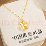 央創(chuàng  )時(shí)尚【中國黃金授權】四葉草銀項鏈女生2025新款生日禮物送女友S925 曬單實(shí)拍圖