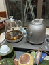 新飛全自動(dòng)上水電熱水壺泡茶桌茶臺燒水壺一體機辦公室功夫茶煮水壺電茶壺茶具套裝燒水器泡茶機家用 1L 雙邊上水三合一款 曬單實(shí)拍圖
