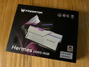 宏碁掠奪者（PREDATOR）48G(24G×2)套裝 DDR5 6000頻率 臺式機內存條 Hermes冰刃系列 RGB燈條(C28) 白色 AI電腦配件 曬單實(shí)拍圖