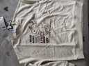 森馬（Semir）史努比系列衛(wèi)衣女卡通落肩寬松衣服個性秋設(shè)計感圖案101524116009 曬單實拍圖