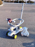 babycare雙子滑板車(chē)兒童滑板車(chē)1-3歲多功能遛娃神器寶寶可坐滑滑車(chē) 星屑灰 曬單實(shí)拍圖