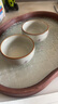 瓷牌茗茶具米黃汝窯提梁壺茶具套裝家用創(chuàng  )意簡(jiǎn)約泡茶喝茶整套功夫茶具 桃枝秾粉提梁壺二杯+海棠花托盤(pán) 曬單實(shí)拍圖