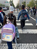 ASK JUNIOR男童外套2025秋季中大童牛仔夾克兒童撞色外套潮 藍色 150 曬單實(shí)拍圖