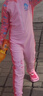 361°兒童泳衣長(cháng)袖連體寶寶兒童溫泉泳裝女童游泳潛水服 曬單實(shí)拍圖