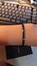 丹尼爾惠靈頓（DanielWellington）dw手鐲男曜目黑經(jīng)典手鐲情侶對鐲教師節禮物送老師DW00400382 曬單實(shí)拍圖