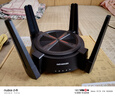 磊科（netcore）N60PRO AX6000千兆無線WiFi6路由器 5G雙頻雙2.5G口 6000M速率 家用電競游戲穿墻王wifi軟路由Mesh 曬單實拍圖