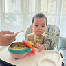 洽苒日本輔食碗嬰兒專(zhuān)用6個(gè)月米糊注水保溫輔食勺工具嬰兒全套可蒸煮 納米銀【保溫5件套】 曬單實(shí)拍圖
