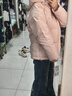 波司登（BOSIDENG）25年新款羽絨服90絨女短款連帽保暖防風修身加厚外套B250245112XS 春桃粉|1857-玫瑰可露麗 M 165/88A 體重約125-140斤 曬單實拍圖