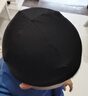 蘭蔓婭睡冒男睡帽春夏季薄款女睡覺(jué)頭發(fā)防亂空調帽化療包頭套光頭包頭 黑色 均碼 曬單實(shí)拍圖