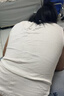 2025新款方領(lǐng)吊帶背心女春夏大碼胖mm外穿內搭修身打底無(wú)袖上衣 【優(yōu)質(zhì)版】白色 L 【100-120斤】 曬單實(shí)拍圖