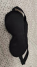 TA真絲眼罩桑蠶絲睡眠遮光透氣男女士通用午睡覺舒適夏日冰涼感黑色 曬單實拍圖