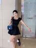 CinvaiKrose輕奢包包女包2025年新款女士斜挎包單肩鏈條包生日七夕情人節(jié)禮物 黑色Black【小號(hào)】送女友老婆走心 曬單實(shí)拍圖