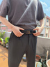 皮爾卡丹皮帶男頭層牛皮自動扣腰帶輕奢商務(wù)休閑褲帶七夕送老公男友禮物 PD001槍色【實木禮盒+花】頭層牛皮 115cm 其他尺寸請備注或聯(lián)系客服 曬單實拍圖