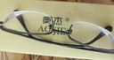 奧杰近視眼鏡男有度數超輕半框近視鏡可配100 150 200 250 300 350度 鏡片折射率1.67（超?。?雙眼近視-200度 (含鏡盒鏡布) 曬單實(shí)拍圖
