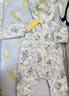 巴拉巴拉童裝嬰兒連體羽絨服輕薄羽絨服寶寶衣服冬裝抱衣爬服男童女童 白藍色調00318 90cm 曬單實(shí)拍圖