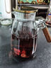 高茗家用玻璃涼水壺夏季大容量冷飲果汁茶壺加厚耐高溫待客精致花茶壺 【耐高溫】透明色涼水壺 2100ml 曬單實(shí)拍圖
