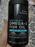 Sports Research 深海魚(yú)油軟膠囊高純度epa omega-3脂肪酸非魚(yú)肝油dha rTG型 150粒1瓶 SR加強型三倍魚(yú)油（美國原裝進(jìn)口） 曬單實(shí)拍圖