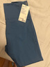 無印良品（MUJI） Walker 女式 易干 收腿褲 BIH02A3S 打底褲 藍(lán)色 L 曬單實(shí)拍圖