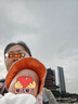 喜親寶嬰兒遮陽(yáng)帽寶寶防紫外線(xiàn)帽子新生兒大檐帽太陽(yáng)帽（空頂帽粉色） 曬單實(shí)拍圖